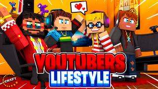 Thumbnail of the Minecraft Bedrock Marketplace product YouTubers Lifestyle created by The Craft Stars.