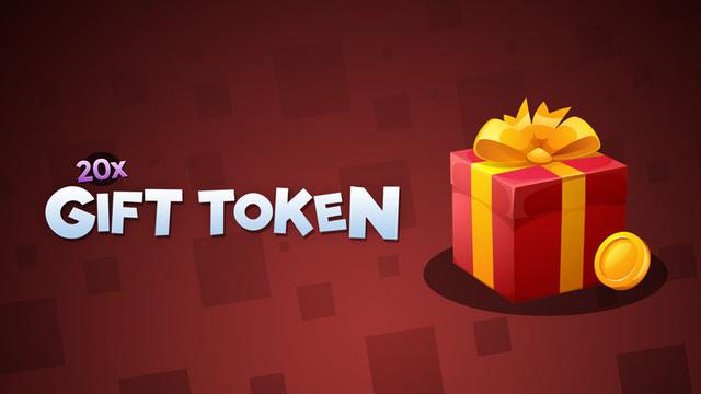 Thumbnail of the Minecraft Bedrock Marketplace product 20 Gift Tokens created by The Hive.