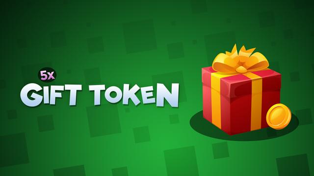 Thumbnail of the Minecraft Bedrock Marketplace product 5 Gift Tokens created by The Hive.