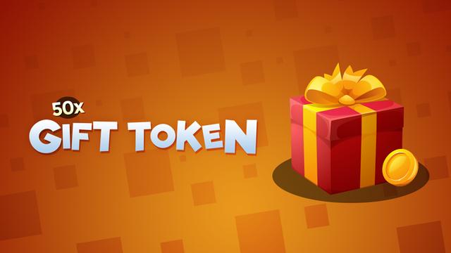 Thumbnail of the Minecraft Bedrock Marketplace product 50 Gift Tokens created by The Hive.