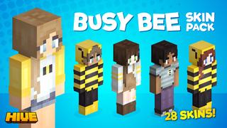 Thumbnail of the Minecraft Bedrock Marketplace product Busy Bee Skin Pack created by The Hive.