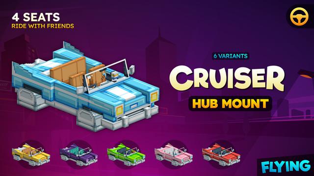 Thumbnail of the Minecraft Bedrock Marketplace product Cruiser Hub Mount created by The Hive.