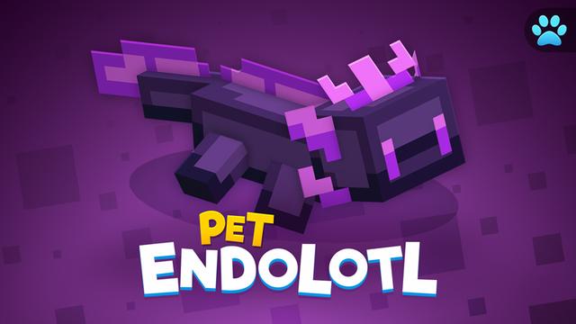 Thumbnail of the Minecraft Bedrock Marketplace product Endolotl Pet created by The Hive.