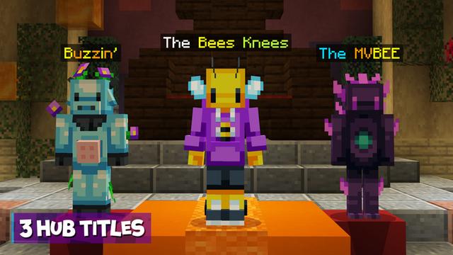 Screenshot of the Minecraft Bedrock Marketplace product Hive+ Rank created by The Hive.