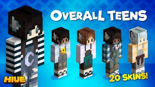 Thumbnail of the Minecraft Bedrock Marketplace product Overall Teens created by The Hive.