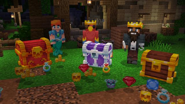 Screenshot of the Minecraft Bedrock Marketplace product Pirate's Fortune created by The Hive.