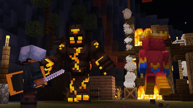 Screenshot of the Minecraft Bedrock Marketplace product Pirate's Fortune created by The Hive.
