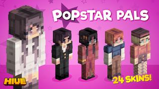 Thumbnail of the Minecraft Bedrock Marketplace product Popstar Pals created by The Hive.