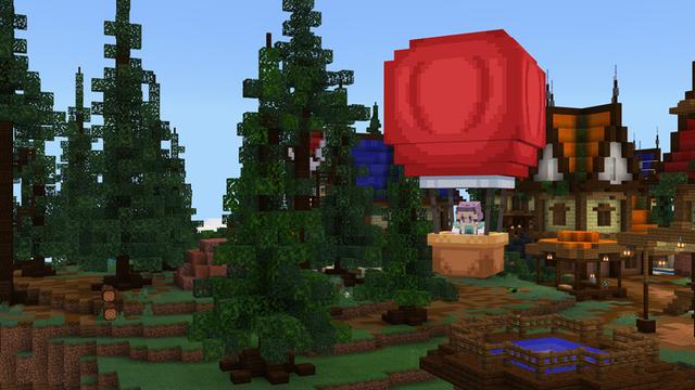 Screenshot of the Minecraft Bedrock Marketplace product Survival Plus: Forest Animals created by The Hive.