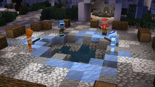 Screenshot of the Minecraft Bedrock Marketplace product The Grumpus Tale created by The Hive.