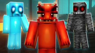 Thumbnail of the Minecraft Bedrock Marketplace product 3D Monsters created by The Lucky Petals.