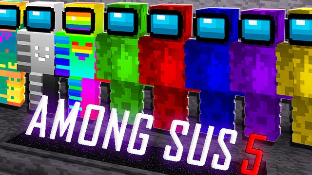 Thumbnail of the Minecraft Bedrock Marketplace product Among Sus 5 created by The Lucky Petals.