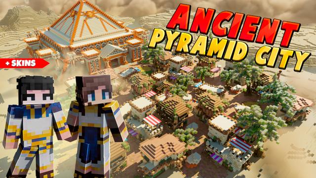 Thumbnail of the Minecraft Bedrock Marketplace product Ancient Pyramid City created by The Lucky Petals.