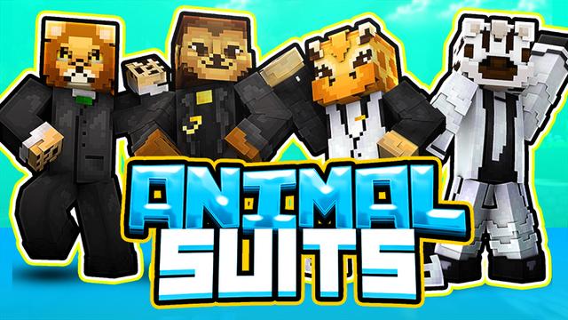 Thumbnail of the Minecraft Bedrock Marketplace product Animal Suits created by The Lucky Petals.