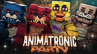 Thumbnail of the Minecraft Bedrock Marketplace product Animatronic Party created by The Lucky Petals.