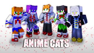 Thumbnail of the Minecraft Bedrock Marketplace product Anime Cats created by The Lucky Petals.
