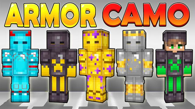 Thumbnail of the Minecraft Bedrock Marketplace product Armor Camo created by The Lucky Petals.