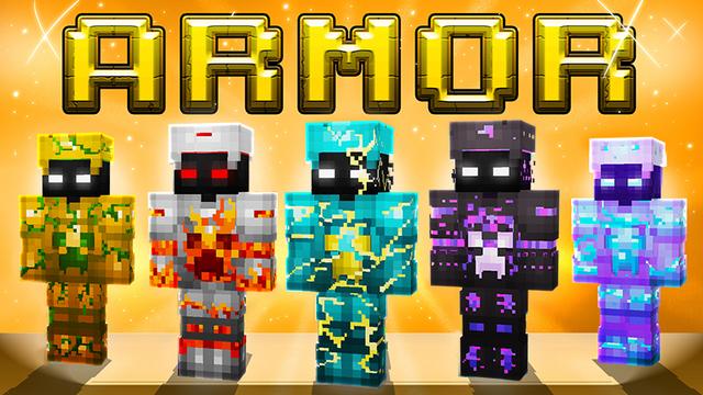 Thumbnail of the Minecraft Bedrock Marketplace product Armor created by The Lucky Petals.
