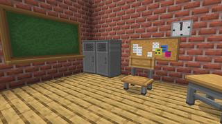 Screenshot of the Minecraft Bedrock Marketplace product Back to School created by The Lucky Petals.