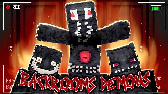 Thumbnail of the Minecraft Bedrock Marketplace product Backrooms Demons created by The Lucky Petals.