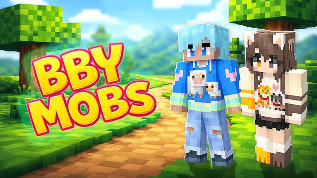 Thumbnail of the Minecraft Bedrock Marketplace product BBY MOBS created by The Lucky Petals.
