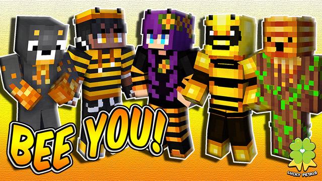Thumbnail of the Minecraft Bedrock Marketplace product Bee You created by The Lucky Petals.