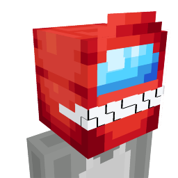 Thumbnail of the Minecraft Bedrock Marketplace product Big Red Alien Head created by The Lucky Petals.