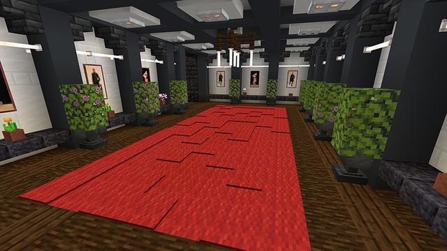 Screenshot of the Minecraft Bedrock Marketplace product Billionaire Mansion Life created by The Lucky Petals.