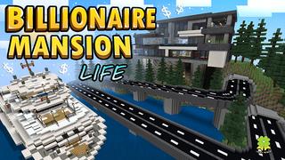 Thumbnail of the Minecraft Bedrock Marketplace product Billionaire Mansion Life created by The Lucky Petals.