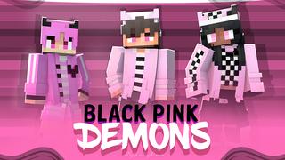 Thumbnail of the Minecraft Bedrock Marketplace product Black Pink Demons created by The Lucky Petals.