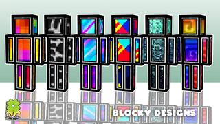 Thumbnail of the Minecraft Bedrock Marketplace product Blocky Designs created by The Lucky Petals.