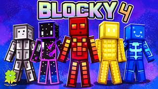 Thumbnail of the Minecraft Bedrock Marketplace product Blocky 4 created by The Lucky Petals.