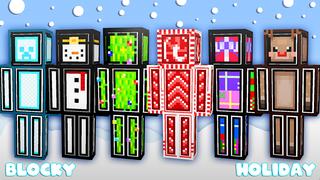 Thumbnail of the Minecraft Bedrock Marketplace product Blocky Holiday created by The Lucky Petals.