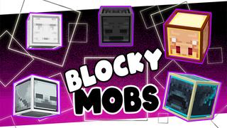 Thumbnail of the Minecraft Bedrock Marketplace product Blocky Mobs HD created by The Lucky Petals.