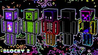 Thumbnail of the Minecraft Bedrock Marketplace product Blocky 2 created by The Lucky Petals.