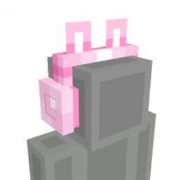 Thumbnail of the Minecraft Bedrock Marketplace product Bunny Love Headset created by The Lucky Petals.