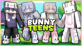 Thumbnail of the Minecraft Bedrock Marketplace product Bunny Teens created by The Lucky Petals.