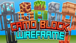 Thumbnail of the Minecraft Bedrock Marketplace product Camo Block Wireframe created by The Lucky Petals.