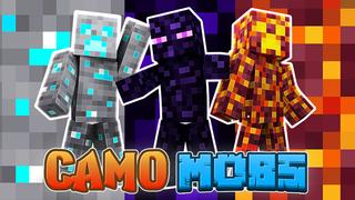 Thumbnail of the Minecraft Bedrock Marketplace product Camo Mobs created by The Lucky Petals.