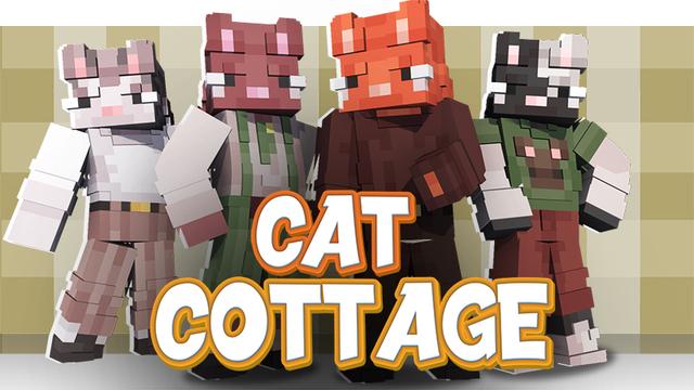 Thumbnail of the Minecraft Bedrock Marketplace product Cat Cottage created by The Lucky Petals.