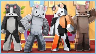 Thumbnail of the Minecraft Bedrock Marketplace product CATS HD created by The Lucky Petals.