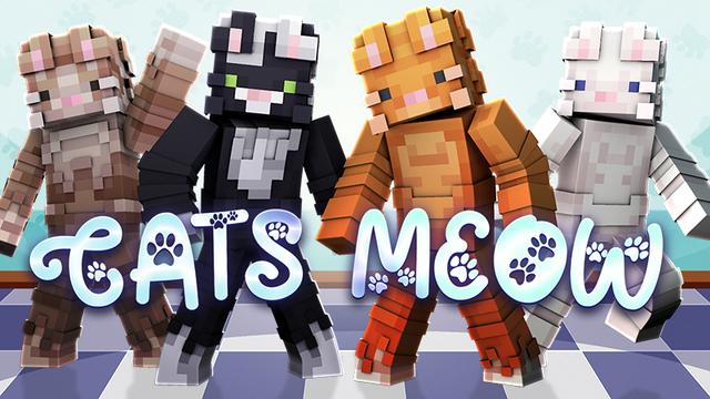 Thumbnail of the Minecraft Bedrock Marketplace product CATS MEOW created by The Lucky Petals.