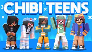 Thumbnail of the Minecraft Bedrock Marketplace product Chibi Teens created by The Lucky Petals.
