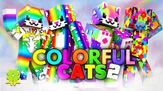 Thumbnail of the Minecraft Bedrock Marketplace product Colorful Cats 2 created by The Lucky Petals.