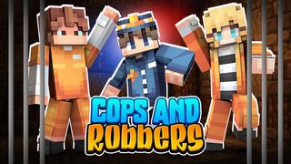 Thumbnail of the Minecraft Bedrock Marketplace product Cops and Robbers created by The Lucky Petals.
