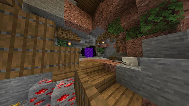 Screenshot of the Minecraft Bedrock Marketplace product Cottage Creek created by The Lucky Petals.
