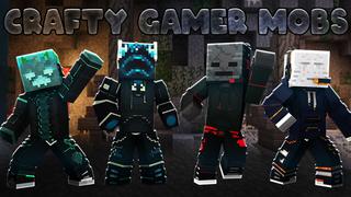 Thumbnail of the Minecraft Bedrock Marketplace product Crafty Gamer Mobs created by The Lucky Petals.