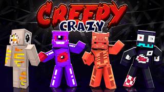 Thumbnail of the Minecraft Bedrock Marketplace product Creepy Crazy created by The Lucky Petals.