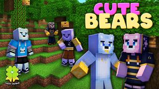 Thumbnail of the Minecraft Bedrock Marketplace product Cute Bears created by The Lucky Petals.