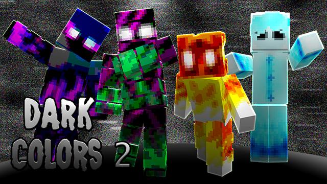 Thumbnail of the Minecraft Bedrock Marketplace product Dark Colors 2 created by The Lucky Petals.